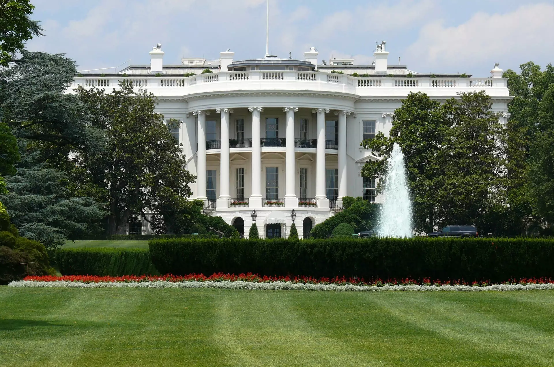 Image showing the magnificent white house