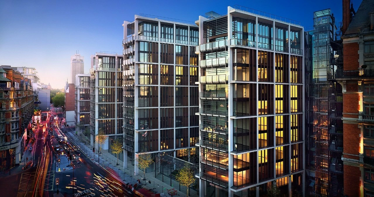 Picture of the One Hyde Park appartments