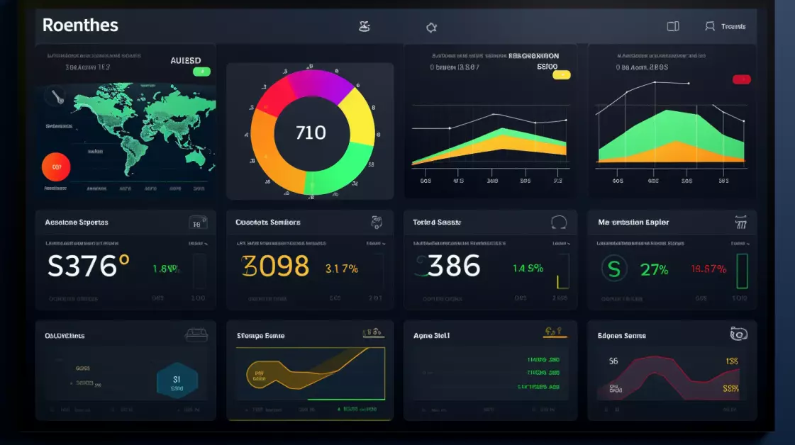 Picture of an asset management dashboard