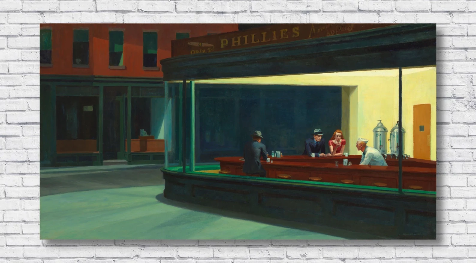 Picture of Nghthawks by Edward Hopper